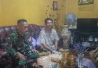 Babinsa Jatinunggal Serka Mustamaruddin Sambangi Warga Anggaranu, Komsos Perkuat Kebersamaan